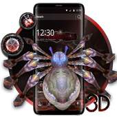 3D Horror Dark Spider Theme 1.1.2