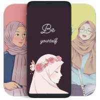 Fonds d'écran Hijab : Muslimah art on 9Apps