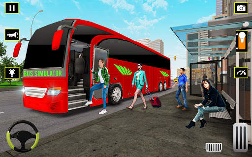 Bus Simulator City Coach Bus Games screenshot 3