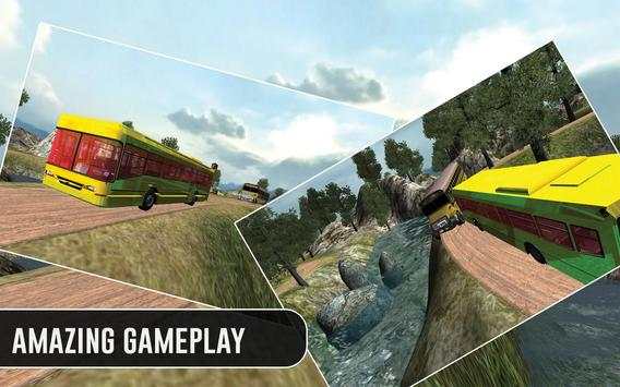 OffRoad Bus Drive Sim 3D 2017 screenshot 4