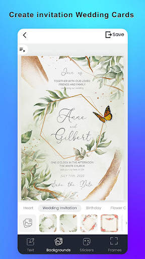Name On Pics, invitation maker screenshot 3