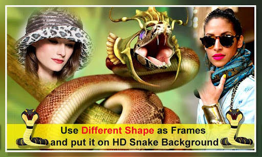 Snake Dual Photo Frames screenshot 1