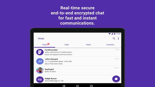 FortKnoxster Encrypted Messenger & Calls screenshot 11