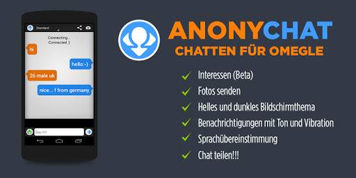 AnonyChat ─ Chatten für Omegle screenshot 1