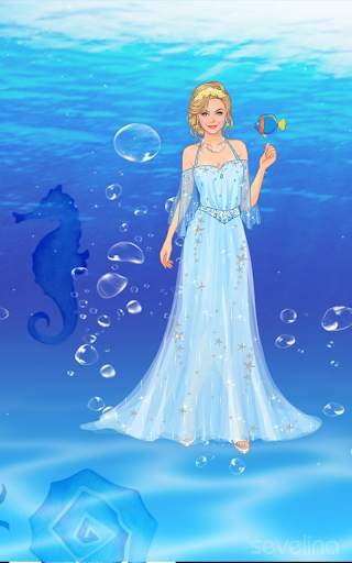 Element Princess dress up game screenshot 5