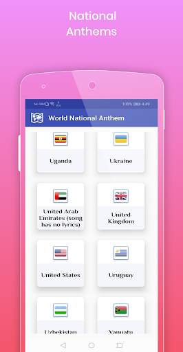 World National Anthem screenshot 3