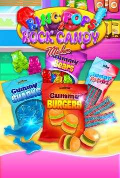 Ring Pop & Rock Candy Maker - Rainbow Cooking Kids screenshot 4