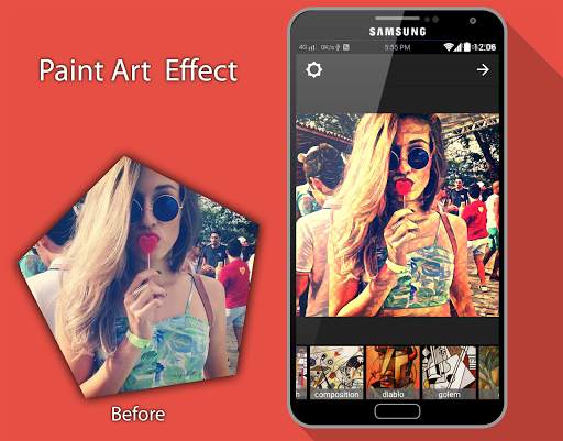 Cartoon Photo Art Effect 2 تصوير الشاشة