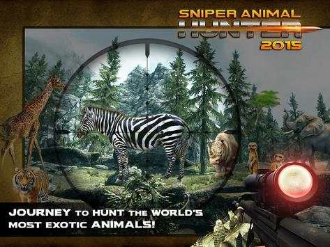 Sniper Shooting Hunt 2015 screenshot 3