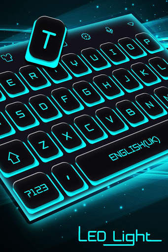LED Light Keyboard Theme screenshot 2