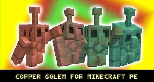 Copper Golem mod for minecraft screenshot 1