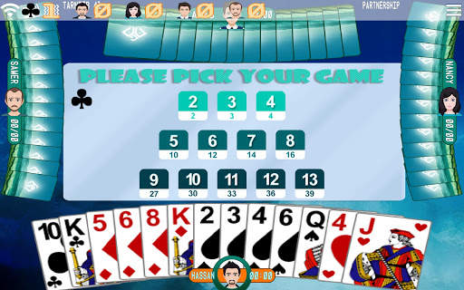 Golden Card Games Tarneeb Trix скриншот 4