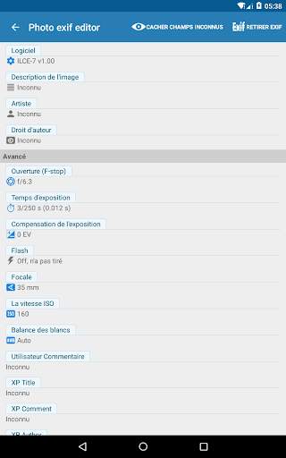 Photo exif editor screenshot 13