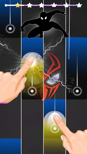 Spider Hero Man Piano screenshot 1