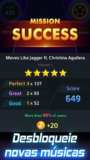Tap Tap Music-Músicas Pop screenshot 6
