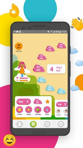 Oky  Period Tracker App screenshot 1