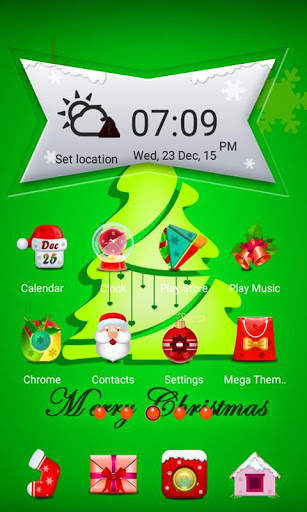 Christmas Theme: Mega Launcher screenshot 6