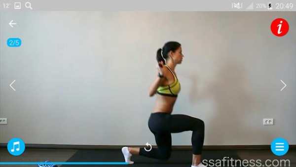 Legs and Thighs Workout - Exercises for Sexy Butt screenshot 8