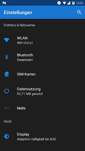 BluEmerald CM/Substratum Theme screenshot 1