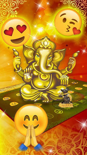 Shree Ganesha Keyboard Theme screenshot 3