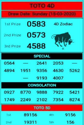 4D LIVE RESULT screenshot 6