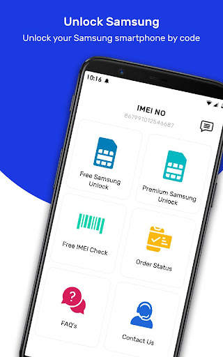 Free SIM Network Unlock Code for Samsung Phones screenshot 18