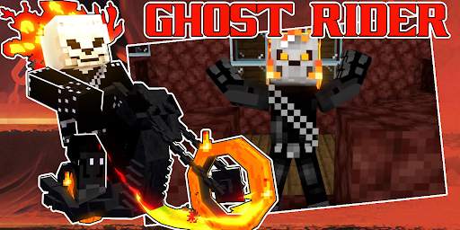 Ghost Rider mod for minecraft screenshot 1
