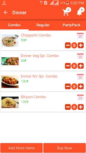 My HelloFood screenshot 2