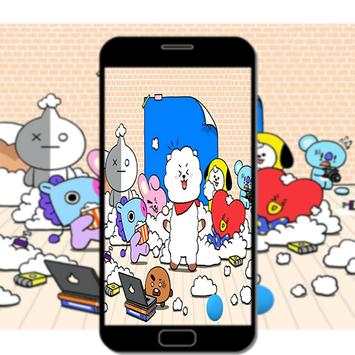 Cute BT21 Wallpapers HD Online screenshot 1