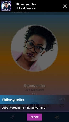 Julie Mutesasira songs, offline screenshot 2