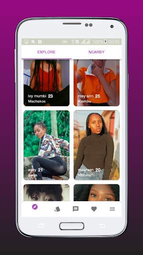 Zoomey - Kenya dating , chat and flirt screenshot 1