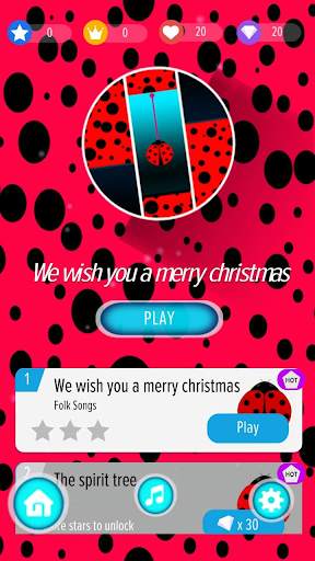 Magic Piano Lady Bug Songs screenshot 1