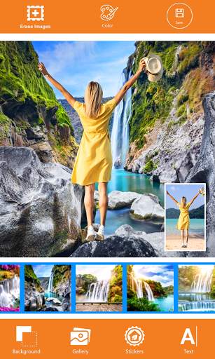 Waterfall Photo Editor :Frames screenshot 3