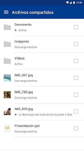 IONOS HiDrive screenshot 5