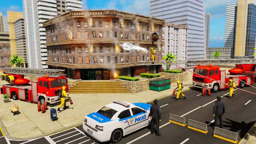 911 Emergency Rescue Service - Firefighter Games screenshot 1