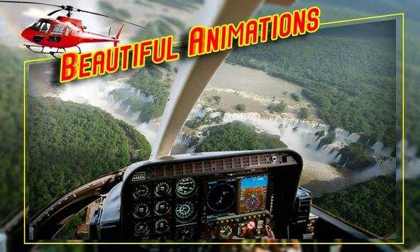 Helicopter driving simulator screenshot 3