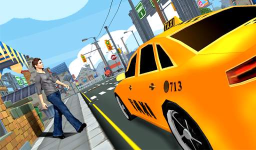 City Taxi Driving 3D screenshot 8