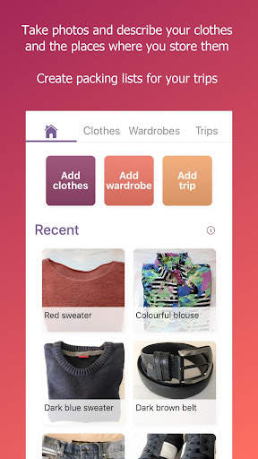 My wardrobes screenshot 1