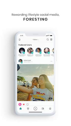 Foresting - Post & Earn स्क्रीनशॉट 1