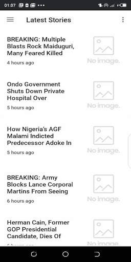 Sahara Reporters News App screenshot 1
