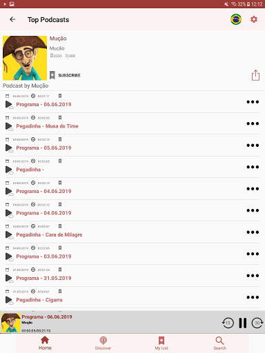 Podcasts app myTuner - Podcast em Português screenshot 12