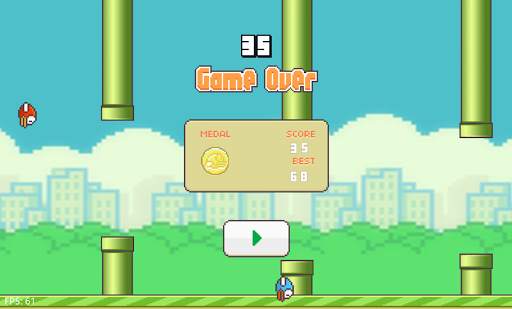 Flappy Two Birds скриншот 3