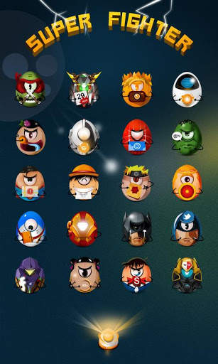 SuperFighter GO Launcher Theme screenshot 4