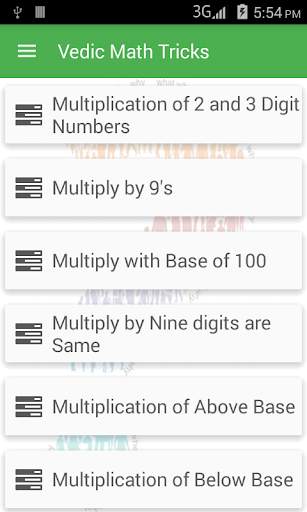 Vedic Math Tricks screenshot 1