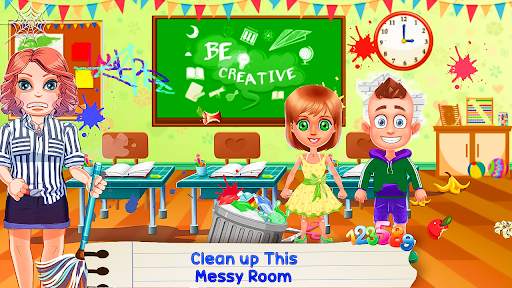 My Class Teacher Classroom Fun Play Game screenshot 2