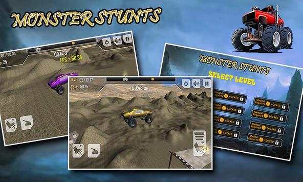 Monster Truck Racing Stunts screenshot 2