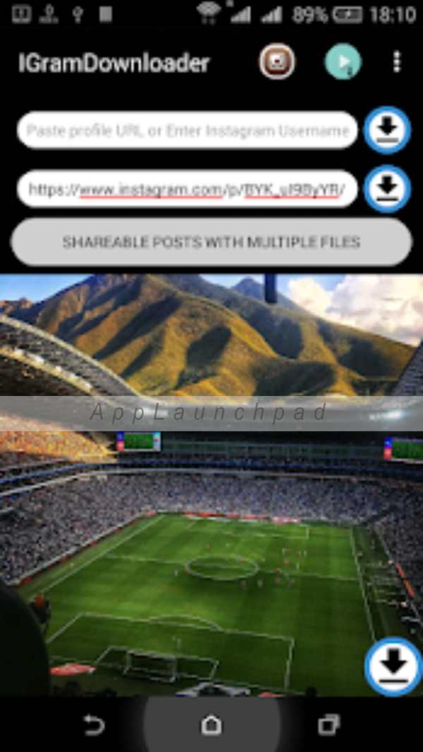 Downloader for Instagram screenshot 2