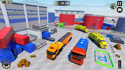 Truck Parking games Truck Sim screenshot 2
