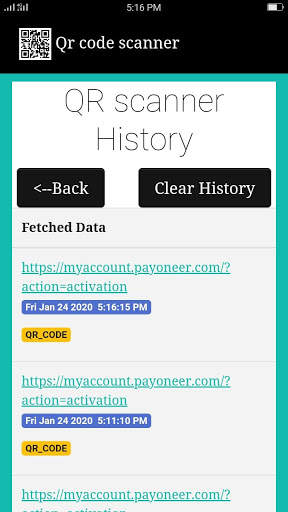 Qr code scanner and Qr code reader 4 تصوير الشاشة