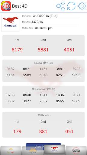 Best Live 4D Result Malaysia screenshot 3